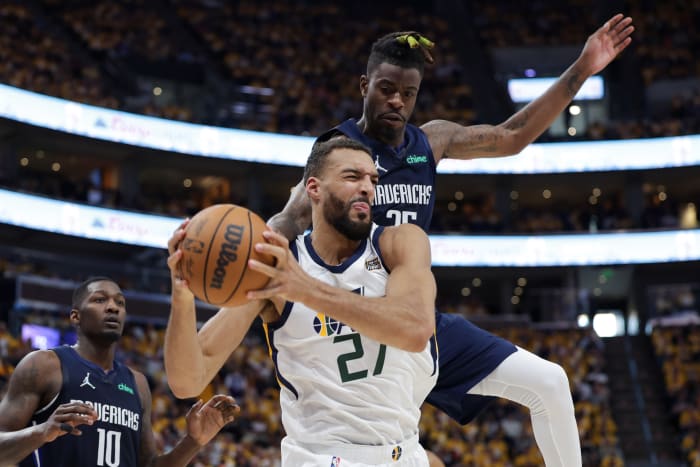 Rudy Gobert, Utah Jazz, Dallas Mavericks